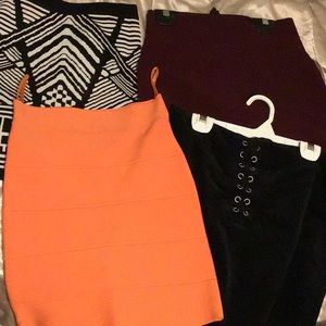 Pencil skirts